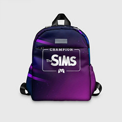 Детский рюкзак The Sims gaming champion: рамка с лого и джойстико