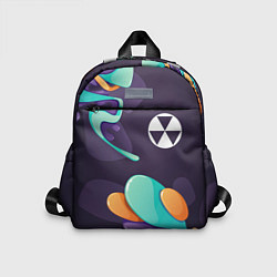 Детский рюкзак Fallout graffity splash, цвет: 3D-принт