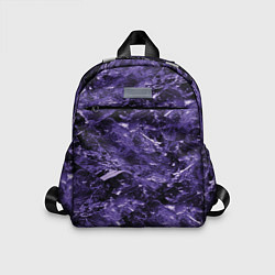 Детский рюкзак Лиловая текстура, цвет: 3D-принт