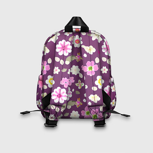 Детский рюкзак Цветы сакуры / 3D-принт – фото 2