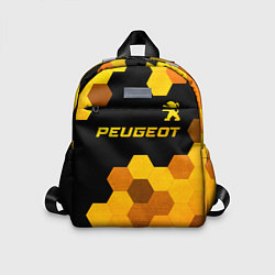 Детский рюкзак Peugeot - gold gradient: символ сверху