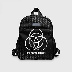 Детский рюкзак Elden Ring с потертостями на темном фоне, цвет: 3D-принт