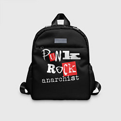 Детский рюкзак Панк-рок анархист, цвет: 3D-принт