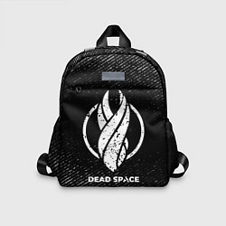 Детский рюкзак Dead Space с потертостями на темном фоне