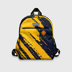 Детский рюкзак ФК Манчестер Юнайтед эмблема, цвет: 3D-принт