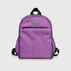 Детский рюкзак Текстура сиреневый, цвет: 3D-принт