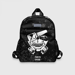Детский рюкзак Tokyo Ghoul glitch на темном фоне