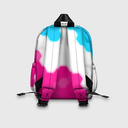 Детский рюкзак FNAF neon gradient style: символ сверху / 3D-принт – фото 2