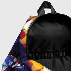 Детский рюкзак Мозаичный узор, цвет: 3D-принт — фото 2