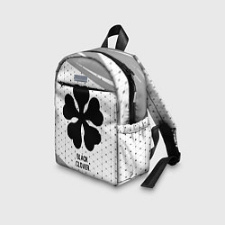 Детский рюкзак Black Clover glitch на светлом фоне, цвет: 3D-принт — фото 2