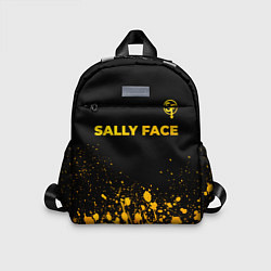 Детский рюкзак Sally Face - gold gradient: символ сверху