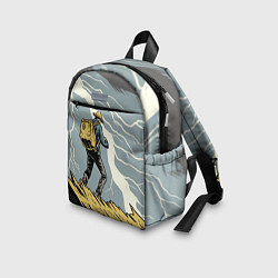 Детский рюкзак Дурак на горе ловит молнию, цвет: 3D-принт — фото 2