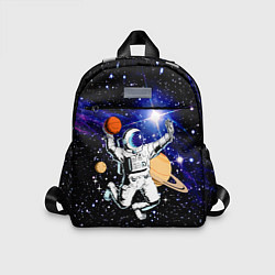 Детский рюкзак Космический баскетбол, цвет: 3D-принт