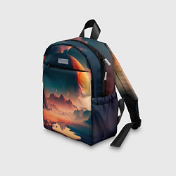Детский рюкзак Неизвестная планета, цвет: 3D-принт — фото 2