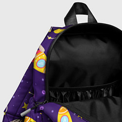 Детский рюкзак Космическая тема паттерн, цвет: 3D-принт — фото 2
