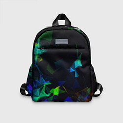 Детский рюкзак Midjourney Цветные осколки геометрии, цвет: 3D-принт