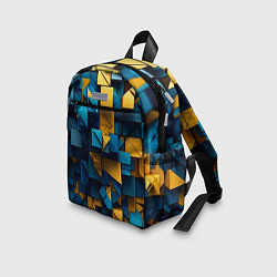 Детский рюкзак Объёмная геометрия, цвет: 3D-принт — фото 2