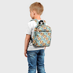 Детский рюкзак Пюрешка с сосисками, цвет: 3D-принт — фото 2