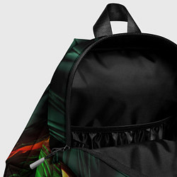 Детский рюкзак Призрачная свобода зеленое свечение, цвет: 3D-принт — фото 2