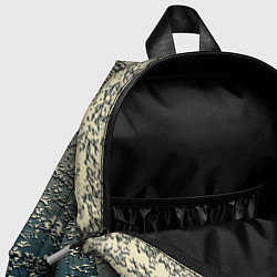 Детский рюкзак Абстракция хлопья градиент, цвет: 3D-принт — фото 2
