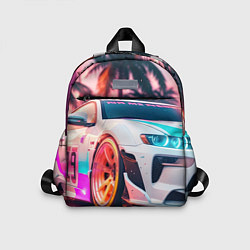 Детский рюкзак Гонки на закате, цвет: 3D-принт