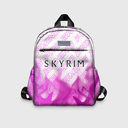 Детский рюкзак Skyrim pro gaming: символ сверху, цвет: 3D-принт