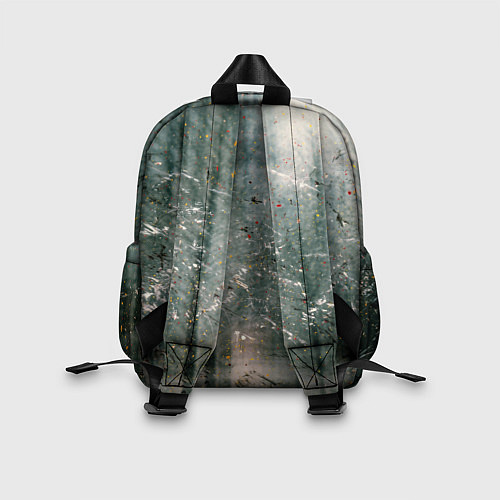 Детский рюкзак Тени деревьев и краски / 3D-принт – фото 2