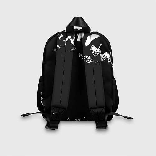 Детский рюкзак Gears of War glitch на темном фоне / 3D-принт – фото 2