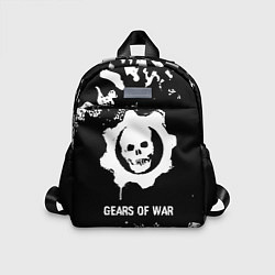 Детский рюкзак Gears of War glitch на темном фоне