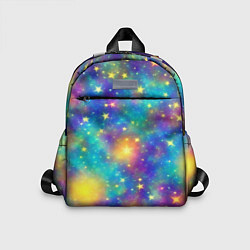 Детский рюкзак Звездный космос, сияющий волшебством, цвет: 3D-принт