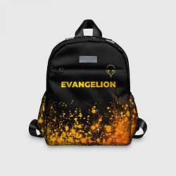 Детский рюкзак Evangelion - gold gradient: символ сверху