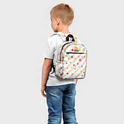 Детский рюкзак Color circles, цвет: 3D-принт — фото 2