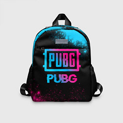 Детский рюкзак PUBG - neon gradient