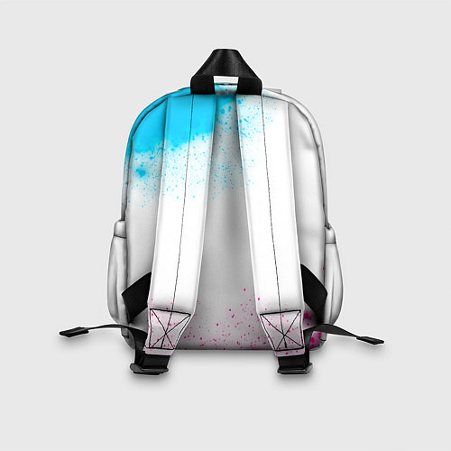 Детский рюкзак Citroen neon gradient style / 3D-принт – фото 2