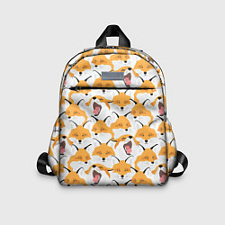 Детский рюкзак Хитрые лисы, цвет: 3D-принт