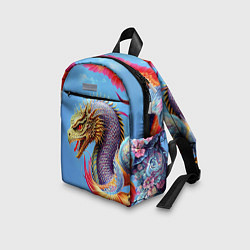 Детский рюкзак Dragon - irezumi - tattoo - Japan, цвет: 3D-принт — фото 2