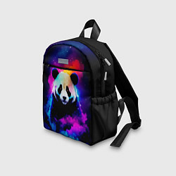 Детский рюкзак Панда и краски, цвет: 3D-принт — фото 2