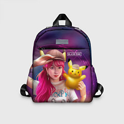 Детский рюкзак Jisoo and Pikachu, цвет: 3D-принт