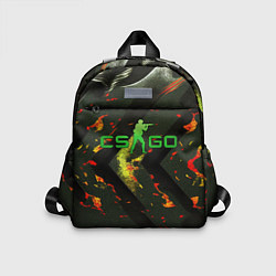 Детский рюкзак CSGO green logo