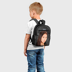 Детский рюкзак Блэкпинк Джису, цвет: 3D-принт — фото 2