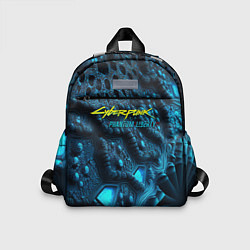 Детский рюкзак Cyberpunk ice blue, цвет: 3D-принт