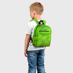 Детский рюкзак Зелёная фантазия, цвет: 3D-принт — фото 2
