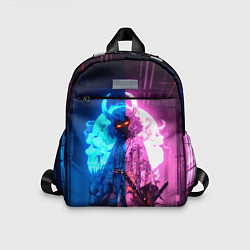 Детский рюкзак Девушка кибер демон, цвет: 3D-принт