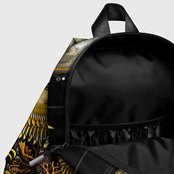 Детский рюкзак Золотой орёл - славянский орнамент, цвет: 3D-принт — фото 2