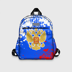 Детский рюкзак Триколор рф и герб, цвет: 3D-принт
