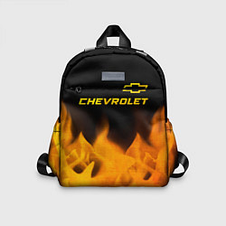 Детский рюкзак Chevrolet - gold gradient: символ сверху