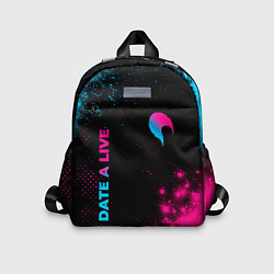 Детский рюкзак Date A Live - neon gradient: надпись, символ, цвет: 3D-принт