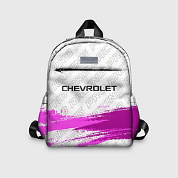 Детский рюкзак Chevrolet pro racing: символ сверху, цвет: 3D-принт
