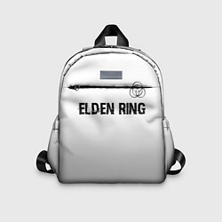 Детский рюкзак Elden Ring glitch на светлом фоне: символ сверху