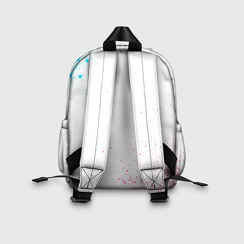 Детский рюкзак Darling in the FranXX neon gradient style / 3D-принт – фото 2
